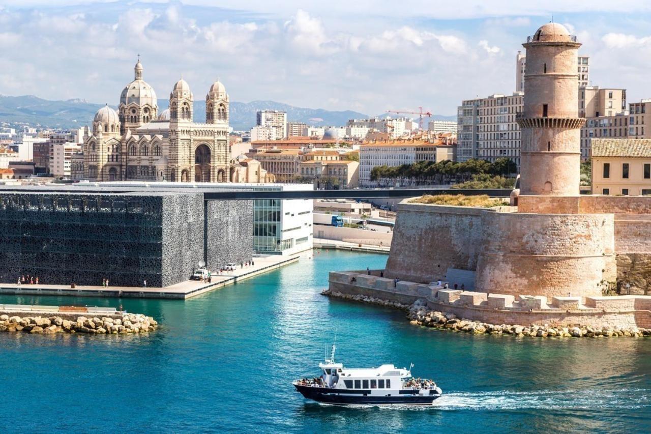 Studio Design Plage Des Catalans Marseille Exteriör bild